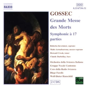 Gossec Francois-Joseph - Grande Messe Des Morts ryhmässä ME SUOSITTELEMME / Joululahjavinkki: CD @ Bengans Skivbutik AB (597091)