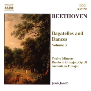 Beethoven Ludwig Van - Bagatelles & Dances Vol 3 ryhmässä ME SUOSITTELEMME / Joululahjavinkki: CD @ Bengans Skivbutik AB (598358)