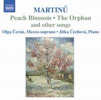 Martinu Bohuslav - Peach Blossom And Other Songs ryhmässä ME SUOSITTELEMME / Joululahjavinkki: CD @ Bengans Skivbutik AB (598564)