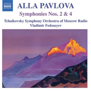 Pavlova Alla - Symphonies 2 & 4 ryhmässä Externt_Lager / Naxoslager @ Bengans Skivbutik AB (598566)