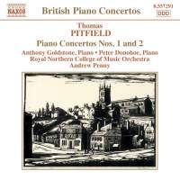 Pitfield Thomas - Piano Concertos 1 & 2 ryhmässä CD / Klassiskt @ Bengans Skivbutik AB (598568)