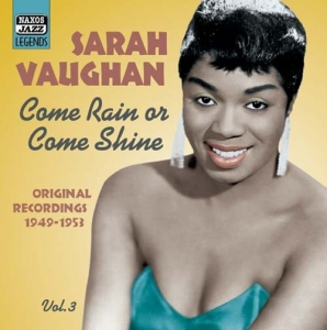 Vaughan Sarah - Come Rain Or Come Shine - V 3 ryhmässä ME SUOSITTELEMME / Joululahjavinkki: CD @ Bengans Skivbutik AB (598583)