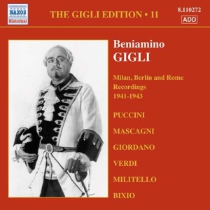 Gigli Beniamino - Vol 11 ryhmässä Externt_Lager / Naxoslager @ Bengans Skivbutik AB (598585)