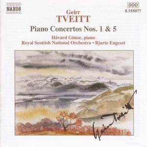 Tveitt Geirr - Piano Concertos 1 & 5 ryhmässä Externt_Lager / Naxoslager @ Bengans Skivbutik AB (599578)