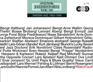 Blandade Artister - Svensk Jazzhistoria Vol. 10 ryhmässä CD / Jazz @ Bengans Skivbutik AB (599793)