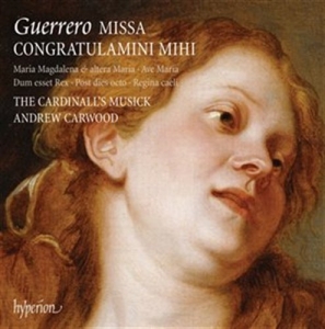 Guerrero - Missa Congratulamini Mihi ryhmässä Externt_Lager / Naxoslager @ Bengans Skivbutik AB (601014)