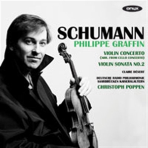 Schumann - Violin Concerto / Violin Sonata No. ryhmässä Externt_Lager / Naxoslager @ Bengans Skivbutik AB (601090)