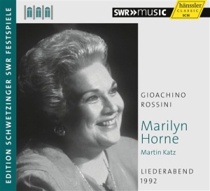 Marilyn Horne - Liederabend 1992 ryhmässä ME SUOSITTELEMME / Joululahjavinkki: CD @ Bengans Skivbutik AB (601701)