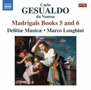 Gesualdo - Madrigals Books 5 And 6 ryhmässä Externt_Lager / Naxoslager @ Bengans Skivbutik AB (602274)