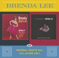 Lee Brenda - Brenda, That's All/All Alone Am I ryhmässä CD / Pop-Rock @ Bengans Skivbutik AB (602352)