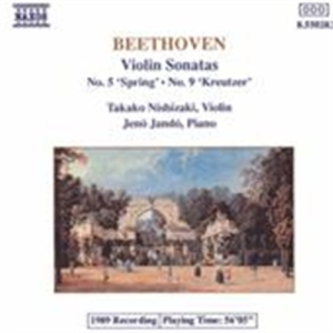 Beethoven Ludwig Van - Violin Sonatas 5 & 9 ryhmässä Externt_Lager / Naxoslager @ Bengans Skivbutik AB (607724)