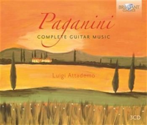 Paganini - Guitar Music ryhmässä CD / Klassiskt @ Bengans Skivbutik AB (608631)