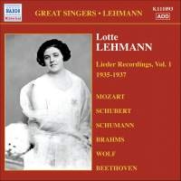 Lotte Lehmann - Vol 1 ryhmässä ME SUOSITTELEMME / Joululahjavinkki: CD @ Bengans Skivbutik AB (609549)