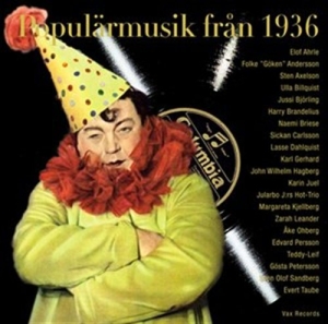 Persson Edvard / Björling Jussi / L - Populärmusik Från 1936 ryhmässä CD / Dansband-Schlager @ Bengans Skivbutik AB (610046)