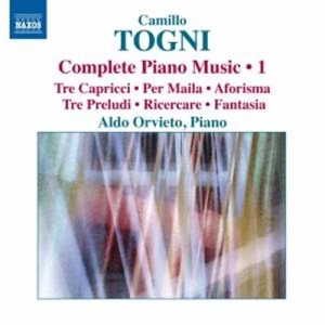 Togni - Complete Piano Music Vol 1 ryhmässä Externt_Lager / Naxoslager @ Bengans Skivbutik AB (611358)