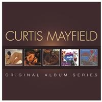 CURTIS MAYFIELD - ORIGINAL ALBUM SERIES ryhmässä CD / Pop-Rock,RnB-Soul @ Bengans Skivbutik AB (612356)