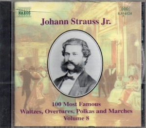 Strauss Johann Ii - 100 Most Famous Works 8 ryhmässä ME SUOSITTELEMME / Joululahjavinkki: CD @ Bengans Skivbutik AB (612765)