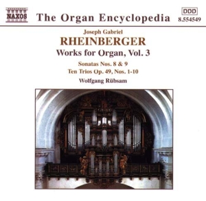 Rheinberger Joseph - Organ Works Vol 3 ryhmässä ME SUOSITTELEMME / Joululahjavinkki: CD @ Bengans Skivbutik AB (612806)