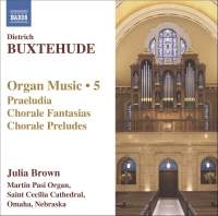 Buxtehude - Organ Works Vol.5 ryhmässä ME SUOSITTELEMME / Joululahjavinkki: CD @ Bengans Skivbutik AB (617293)