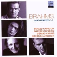 Renaud Capuçon/Gautier Capuçon - Brahms: Piano Quartets ryhmässä CD / Klassiskt @ Bengans Skivbutik AB (618497)