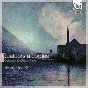 Debussy/Dutilleux/Ravel - Quatuors A Cordes ryhmässä CD / Övrigt @ Bengans Skivbutik AB (619699)