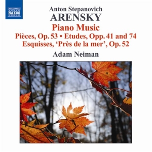 Arensky - Piano Music ryhmässä ME SUOSITTELEMME / Joululahjavinkki: CD @ Bengans Skivbutik AB (620655)