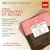 Carlo Maria Giulini - Rossini: L'italiana In Algeri ryhmässä CD / Klassiskt @ Bengans Skivbutik AB (621074)