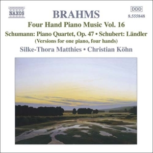 Brahms - Piano Music 4 Hands, Vol. 16 ryhmässä ME SUOSITTELEMME / Joululahjavinkki: CD @ Bengans Skivbutik AB (621376)