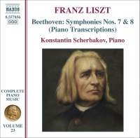 Liszt - Beethoven Symphonies Nos. 7  8 ryhmässä Externt_Lager / Naxoslager @ Bengans Skivbutik AB (621385)