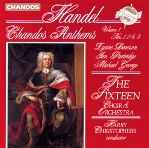 Handel - Chandos Anthems Vol 1 ryhmässä ME SUOSITTELEMME / Joululahjavinkki: CD @ Bengans Skivbutik AB (624076)