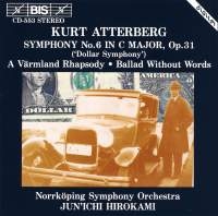 Atterberg Kurt - Symphony 6 ryhmässä Externt_Lager / Naxoslager @ Bengans Skivbutik AB (624079)