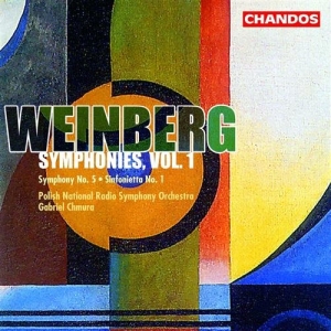 Weinberg - Symphonies Vol.1 ryhmässä Externt_Lager / Naxoslager @ Bengans Skivbutik AB (624593)