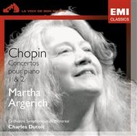 Martha Argerich - Chopin - Concertos Pour Piano ryhmässä ME SUOSITTELEMME / Joululahjavinkki: CD @ Bengans Skivbutik AB (625031)