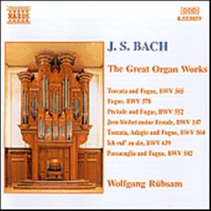 Bach Johann Sebastian - Great Organ Works ryhmässä ME SUOSITTELEMME / Joululahjavinkki: CD @ Bengans Skivbutik AB (626432)