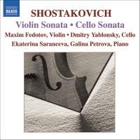 Shostakovich - Cello And Violin Sonatas ryhmässä Externt_Lager / Naxoslager @ Bengans Skivbutik AB (627881)