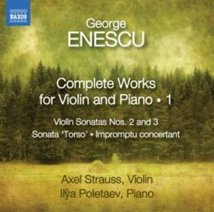 Enescu - Violin Works Vol 1 ryhmässä Externt_Lager / Naxoslager @ Bengans Skivbutik AB (628233)