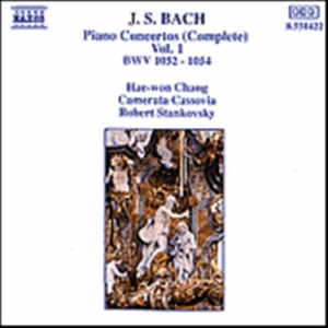 Bach Johann Sebastian - Piano Concertos Vol 1 ryhmässä Externt_Lager / Naxoslager @ Bengans Skivbutik AB (629241)