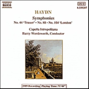 Haydn Joseph - Symphonies 44, 88 & 104 ryhmässä Externt_Lager / Naxoslager @ Bengans Skivbutik AB (629248)