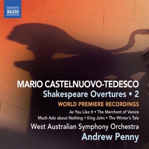 Castelnuovo-Tedesco - Shakespeare Overtures Vol 2 ryhmässä ME SUOSITTELEMME / Joululahjavinkki: CD @ Bengans Skivbutik AB (629322)