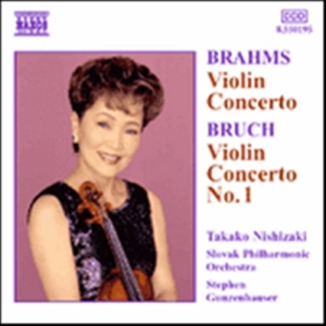 Brahms/Bruch - Violin Concertos ryhmässä Externt_Lager / Naxoslager @ Bengans Skivbutik AB (629370)