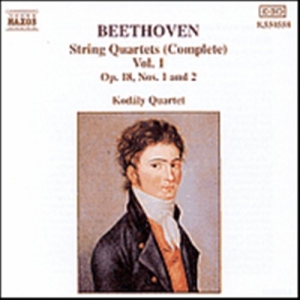 Beethoven Ludwig Van - String Quartets Vol 1 ryhmässä Externt_Lager / Naxoslager @ Bengans Skivbutik AB (630443)