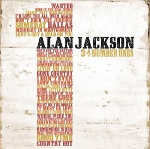 Jackson Alan - 34 Number Ones ryhmässä CD / CD Country @ Bengans Skivbutik AB (630758)