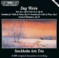 Wiren Dag - Chamber Music - Stockholm Arts ryhmässä ME SUOSITTELEMME / Joululahjavinkki: CD @ Bengans Skivbutik AB (631150)