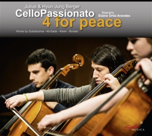 Cello Passionato - 4 For Peace ryhmässä ME SUOSITTELEMME / Joululahjavinkki: CD @ Bengans Skivbutik AB (631602)