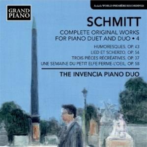 Schmitt - Works For Piano Duet & Duo Vol 4 ryhmässä ME SUOSITTELEMME / Joululahjavinkki: CD @ Bengans Skivbutik AB (631627)