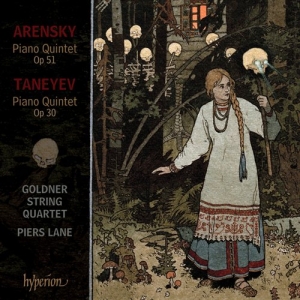 Taneyev / Arensky - Piano Quintets ryhmässä Externt_Lager / Naxoslager @ Bengans Skivbutik AB (631666)