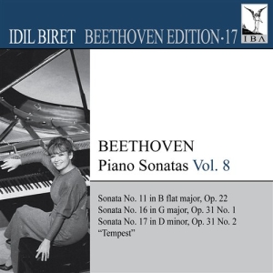 Beethoven - Piano Sonatas Nos 11 / 16 / 17 ryhmässä Externt_Lager / Naxoslager @ Bengans Skivbutik AB (632371)