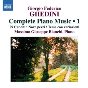 Ghedini - Complete Piano Music Vol 1 ryhmässä ME SUOSITTELEMME / Joululahjavinkki: CD @ Bengans Skivbutik AB (632389)