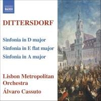 Dittersdorf - Three Symphonies ryhmässä ME SUOSITTELEMME / Joululahjavinkki: CD @ Bengans Skivbutik AB (633121)