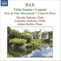 Bax - Viola And Piano Music ryhmässä Externt_Lager / Naxoslager @ Bengans Skivbutik AB (633122)